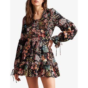 Ted Baker Hendria Mini Dress Size 0 (US 2) NWT